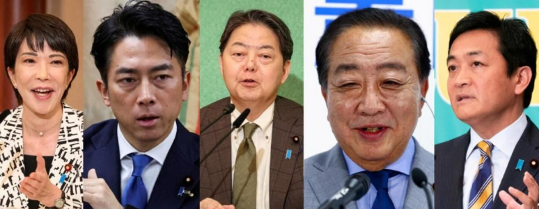 日本首相石破茂辞职 可能接任的五名人选