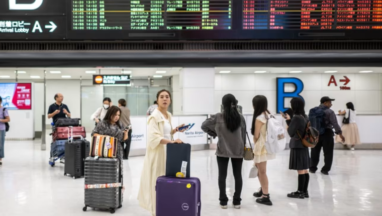 成田机场春节中国航线出境旅客锐减四成 影响显著